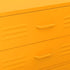 Lady Jillian -  Chest of Drawers Mustard Yellow 80x35x101,5 cm Steel